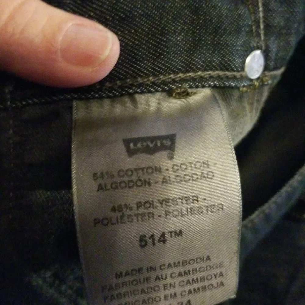 Levi's 514 NWOT 34x34